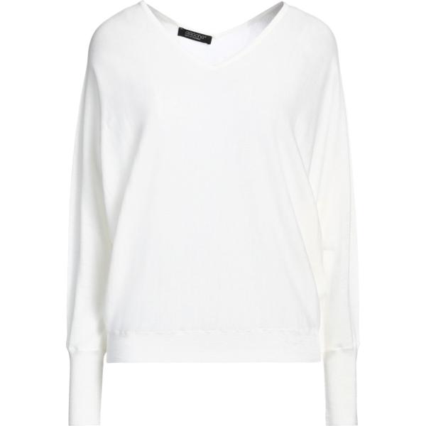 pullovers Aragona bianco tinta unita