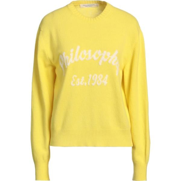 pullovers PHILOSOPHY di LORENZO SERAFI... giallo