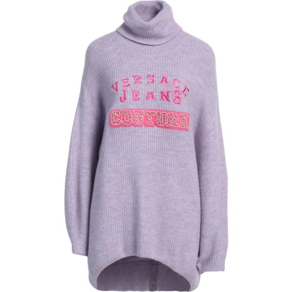 maglieria Versace Jeans Couture viola