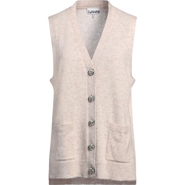 cardigans Ganni rosa