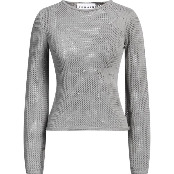 pullovers Remain Birger Christensen grigio tinta unita