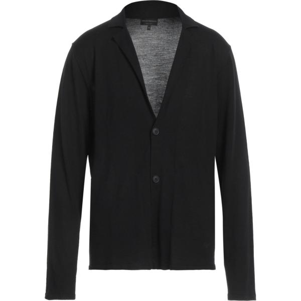 cardigans Emporio Armani nero tinta unita