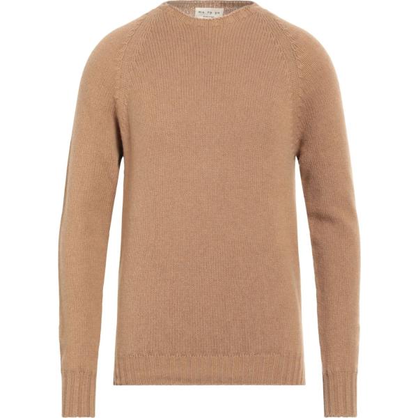 pullovers Maryya marrone tinta unita
