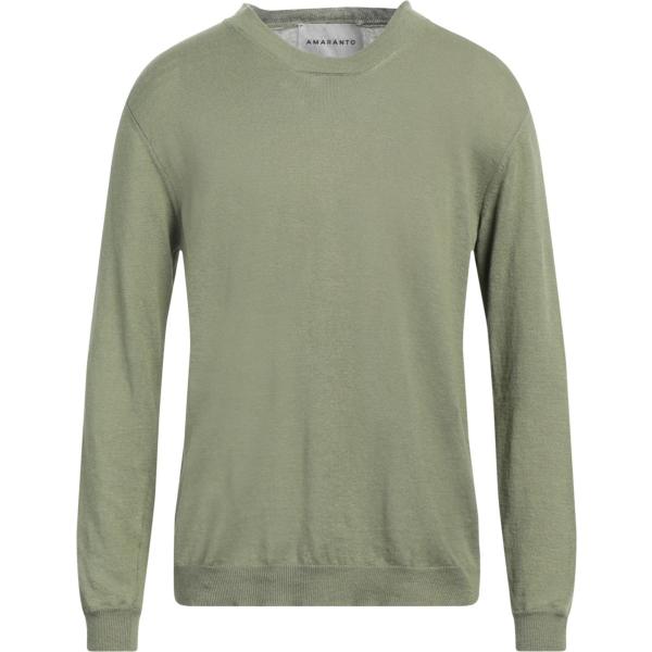 pullovers Amaranto verde tinta unita