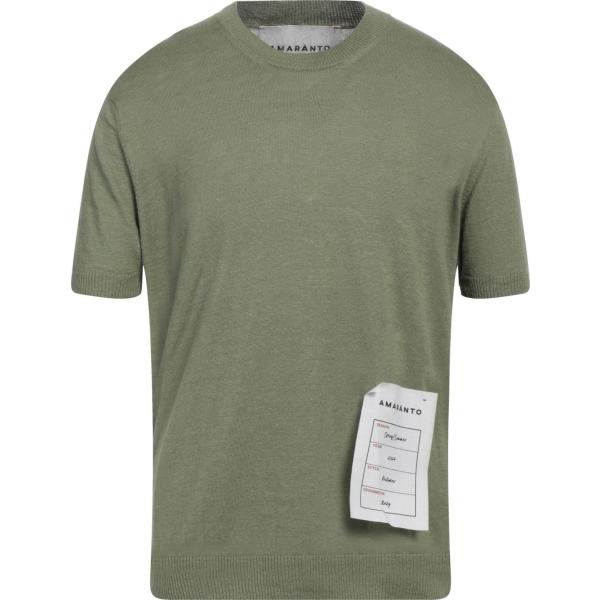 pullovers Amaranto verde tinta unita