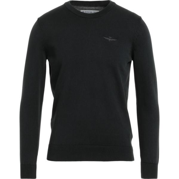 pullovers Aeronautica Militare nero tinta unita