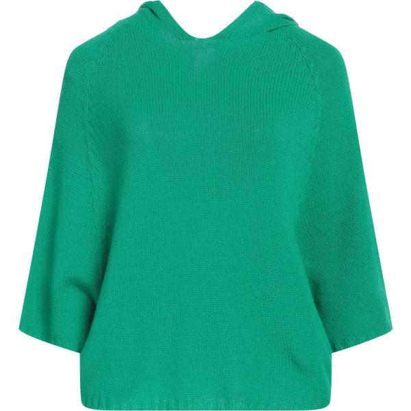pullovers Fabiana Filippi verde tinta unita