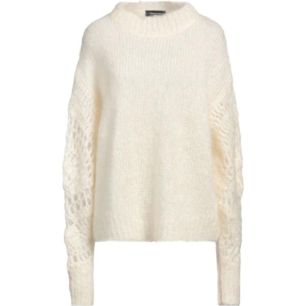 pullovers Fabiana Filippi bianco tinta unita