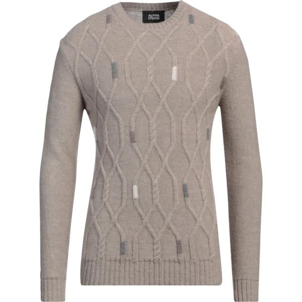 pullovers Alpha Studio marrone