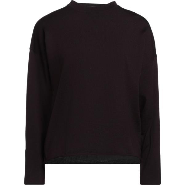 pullovers Alpha Studio nero tinta unita