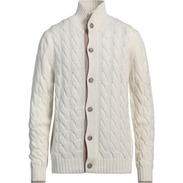 cardigans Alpha Studio bianco tinta unita