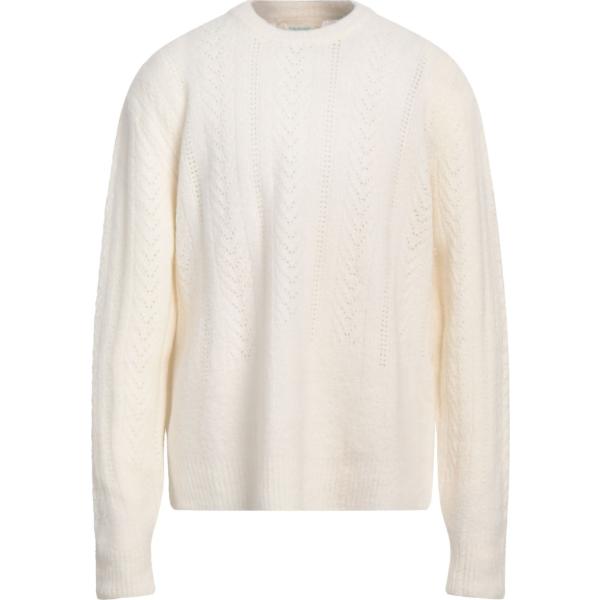 pullovers Anylovers bianco tinta unita