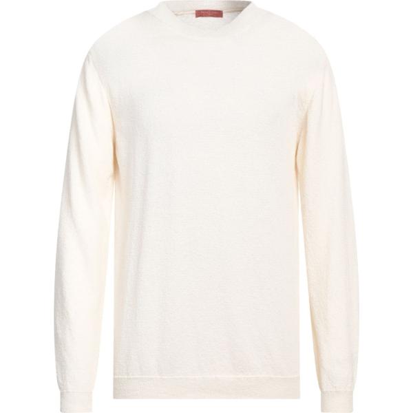 pullovers Daniele Fiesoli bianco tinta unita