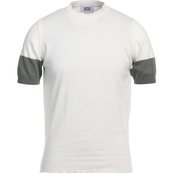 pullovers Alpha Studio bianco