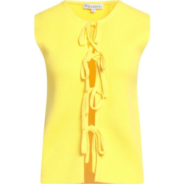 cardigans Jw Anderson giallo tinta unita