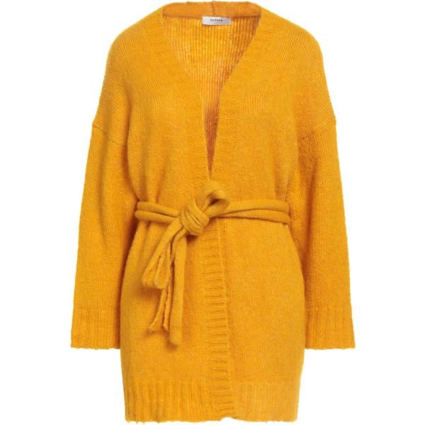 cardigans Alpha Studio arancione