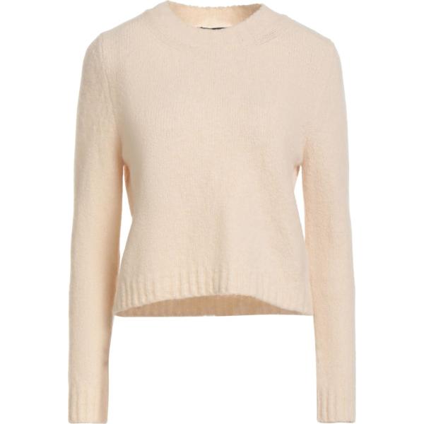 pullovers Alpha Studio bianco tinta unita