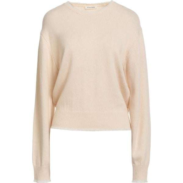 pullovers By Malene Birger bianco tinta unita