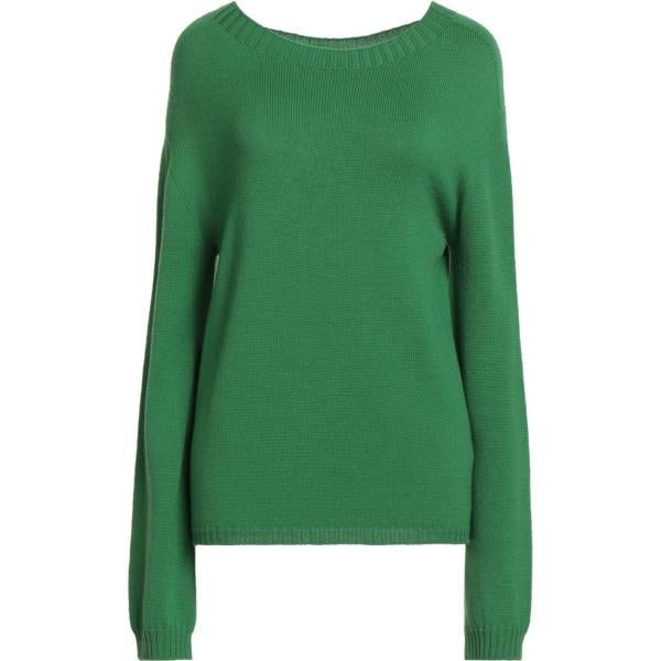 pullovers Aragona verde tinta unita