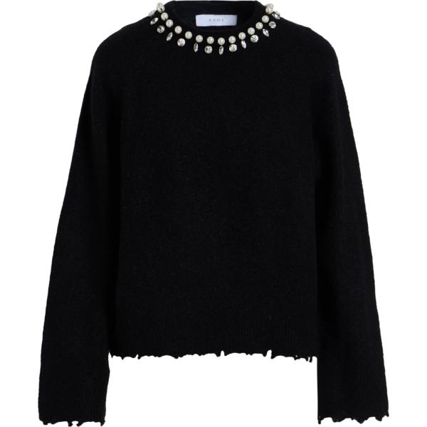 pullovers Kaos nero tinta unita