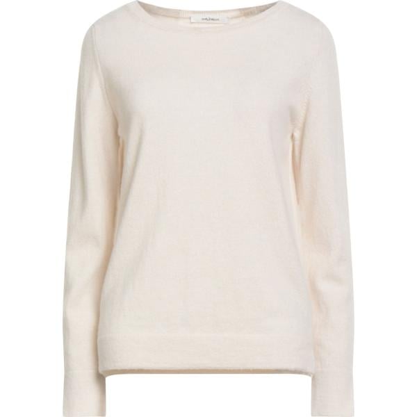 pullovers Malìparmi bianco tinta unita