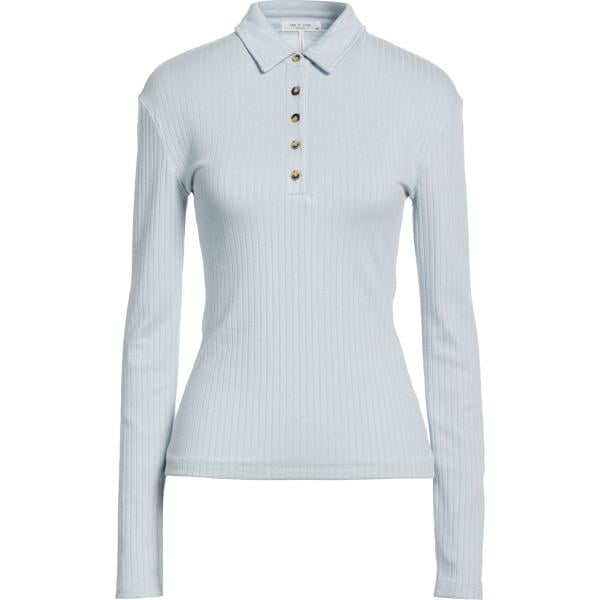 Pullover da donna in grigio chiaro a maniche lunghe con bottoni in rayon Rag & Bone Rag & Bone