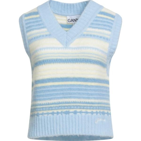 pullovers Ganni blu a righe