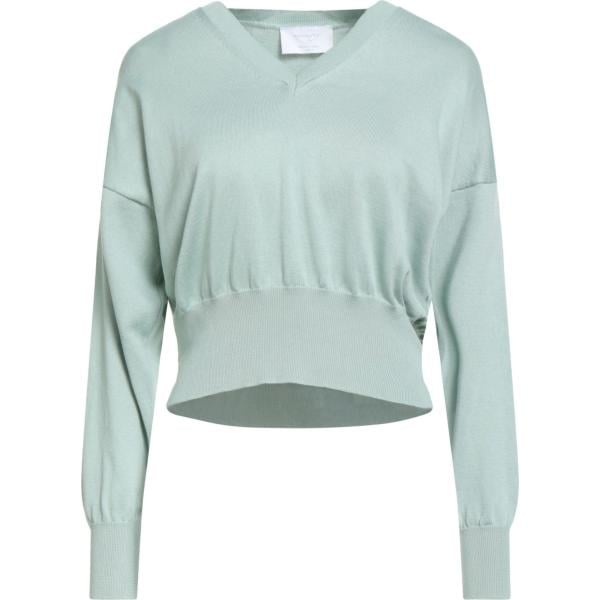 pullovers Daniele Fiesoli verde tinta unita