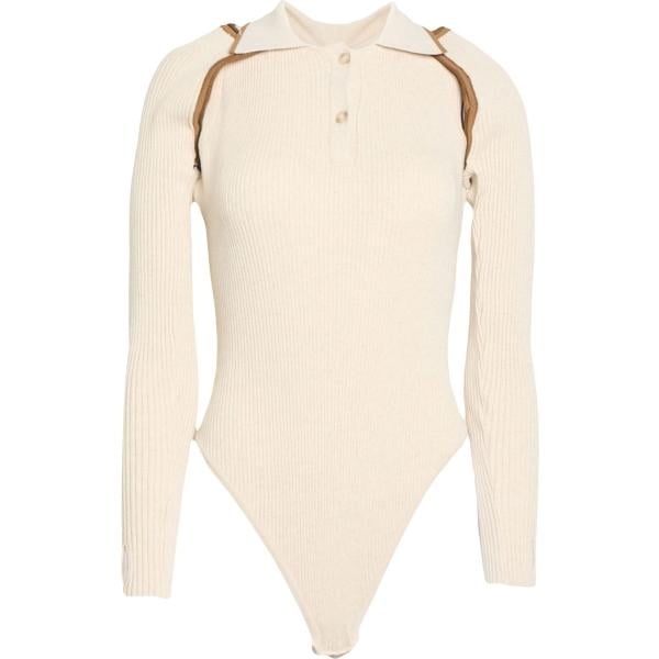 Corpo da donna in bianco avorio Jacquemus Jacquemus