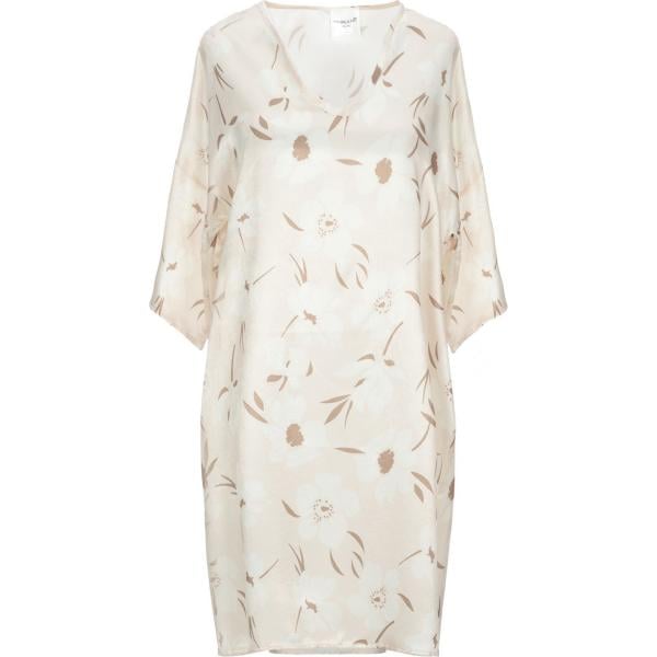 vestito corto Michela Mii bianco a fiori