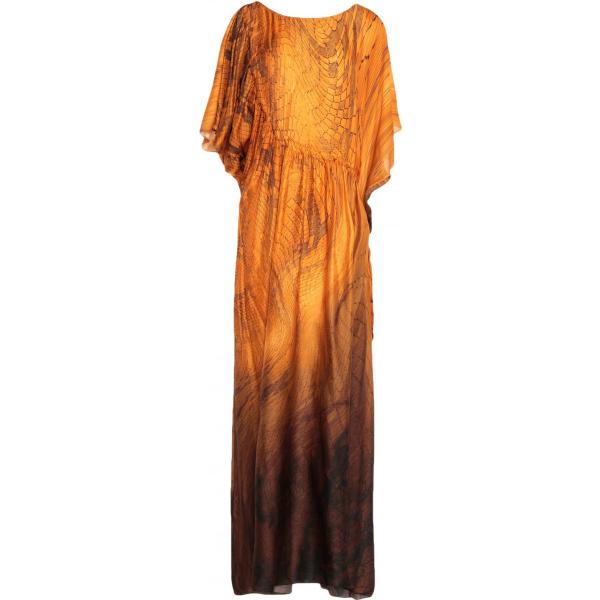 vestiti lunghi Just Cavalli arancione