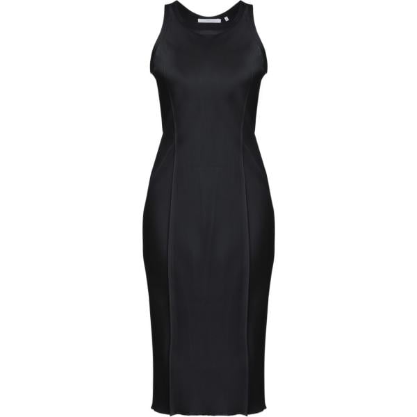 vestito longuette/midi Helmut Lang nero tinta unita