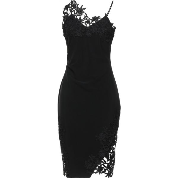 vestiti midi/longuette Marciano nero tinta unita
