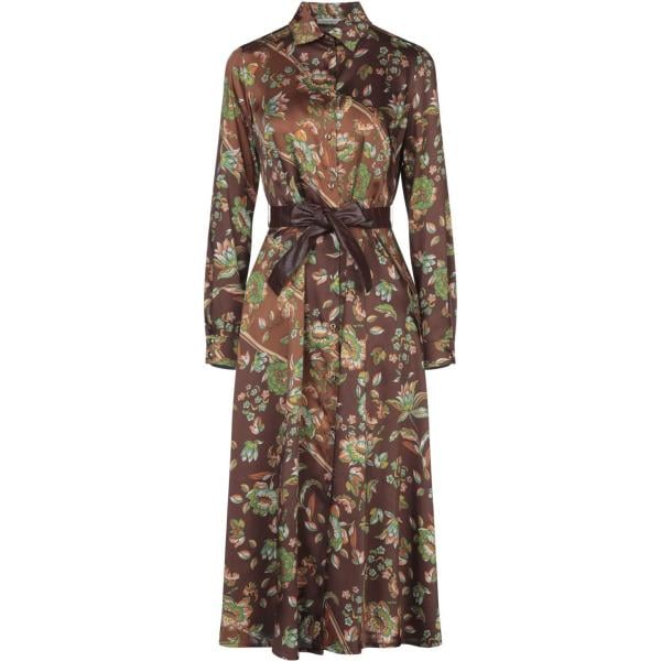 vestiti midi/longuette Biancoghiaccio marrone