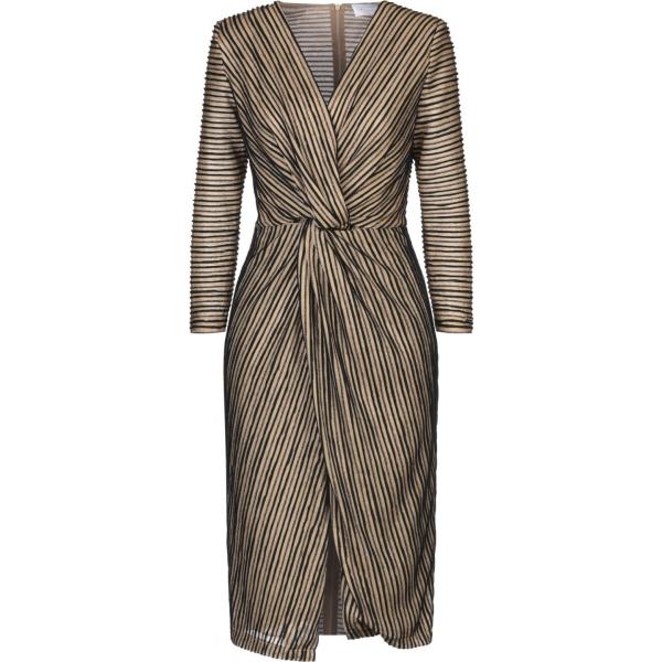vestiti midi/longuette Cristinaeffe marrone a righe