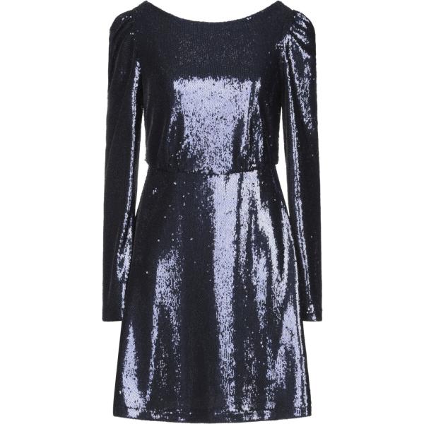 vestiti corti Black Coral nero tinta unita