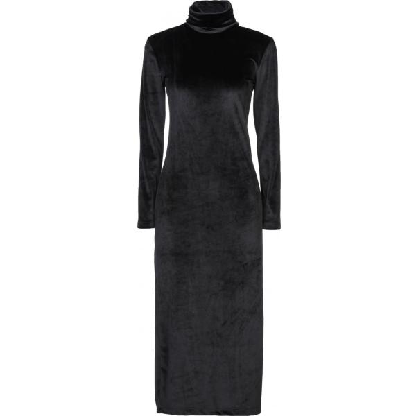 vestiti midi/longuette Pink Memories nero tinta unita