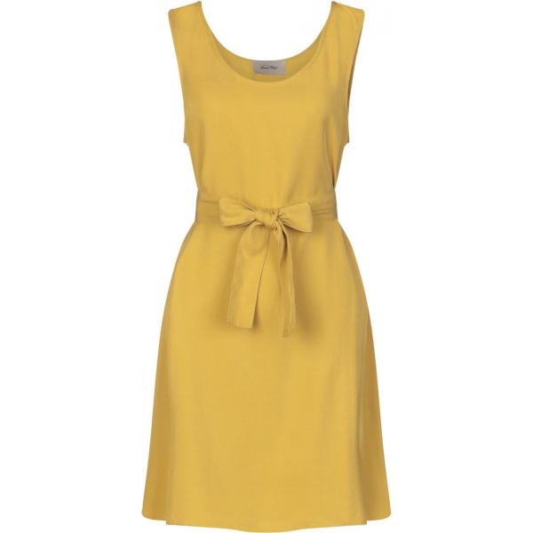 vestiti corti American Vintage giallo
