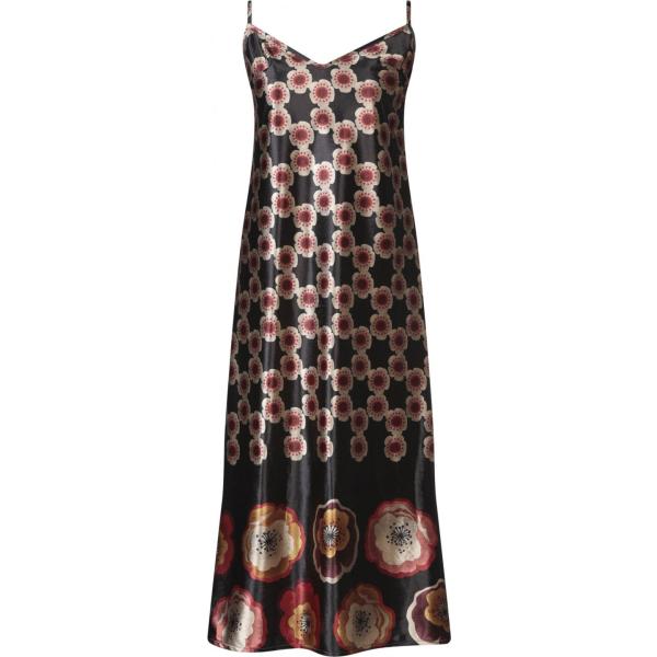 vestiti midi/longuette Kate By Laltramoda nero a fiori