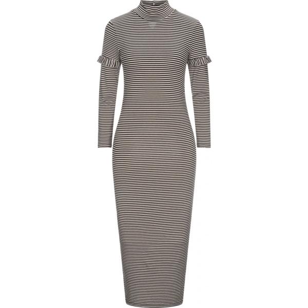 vestiti midi/longuette Liu •Jo grigio a righe
