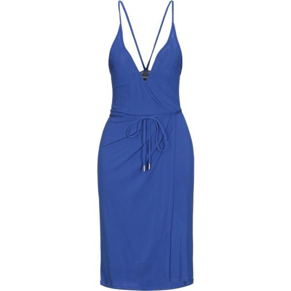 vestiti corti Dsquared2 blu tinta unita