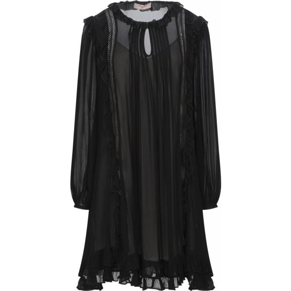 vestiti corti Twinset nero tinta unita