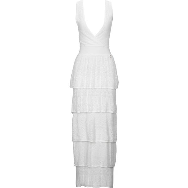vestiti midi/longuette Relish bianco tinta unita