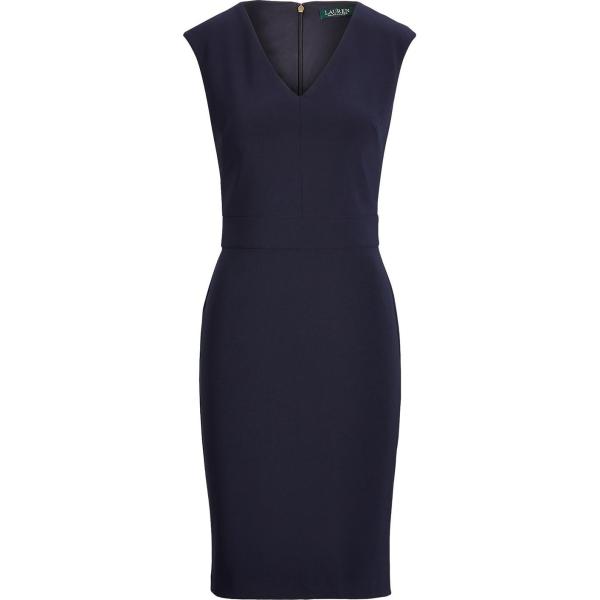 vestiti midi/longuette Lauren Ralph Lauren blu tinta unita