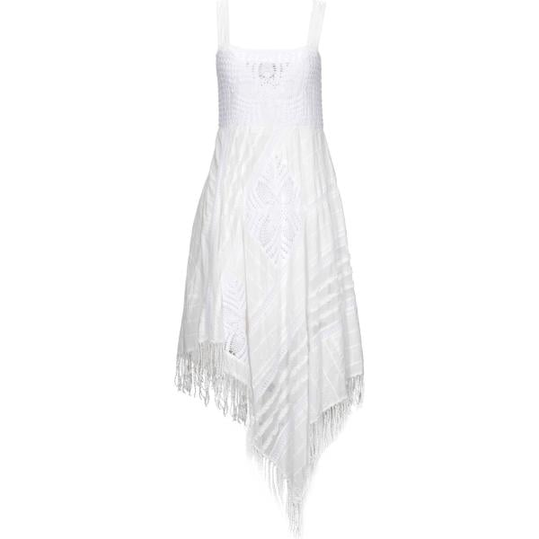 vestiti asimmetrici Twinset bianco tinta unita