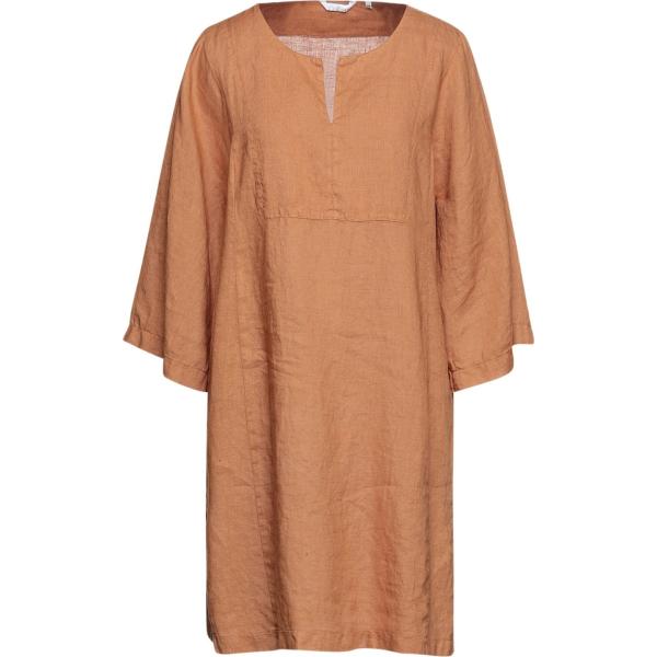 vestiti corti Caliban marrone tinta unita