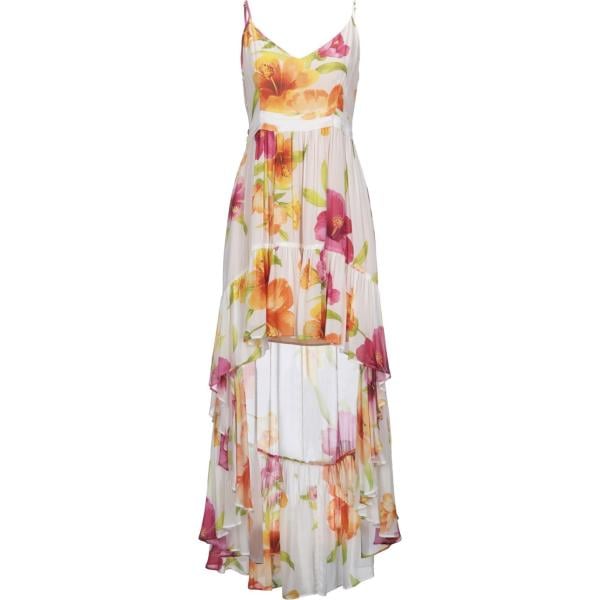 vestiti corti Twinset bianco a fiori