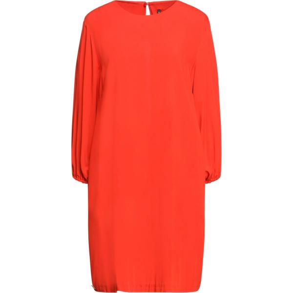 vestiti corti Manila Grace rosso tinta unita