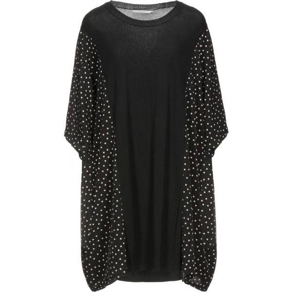 vestiti corti Koralline nero a pois