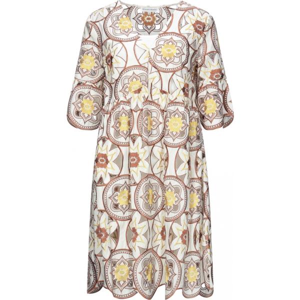 vestiti corti Silvian Heach bianco a fiori